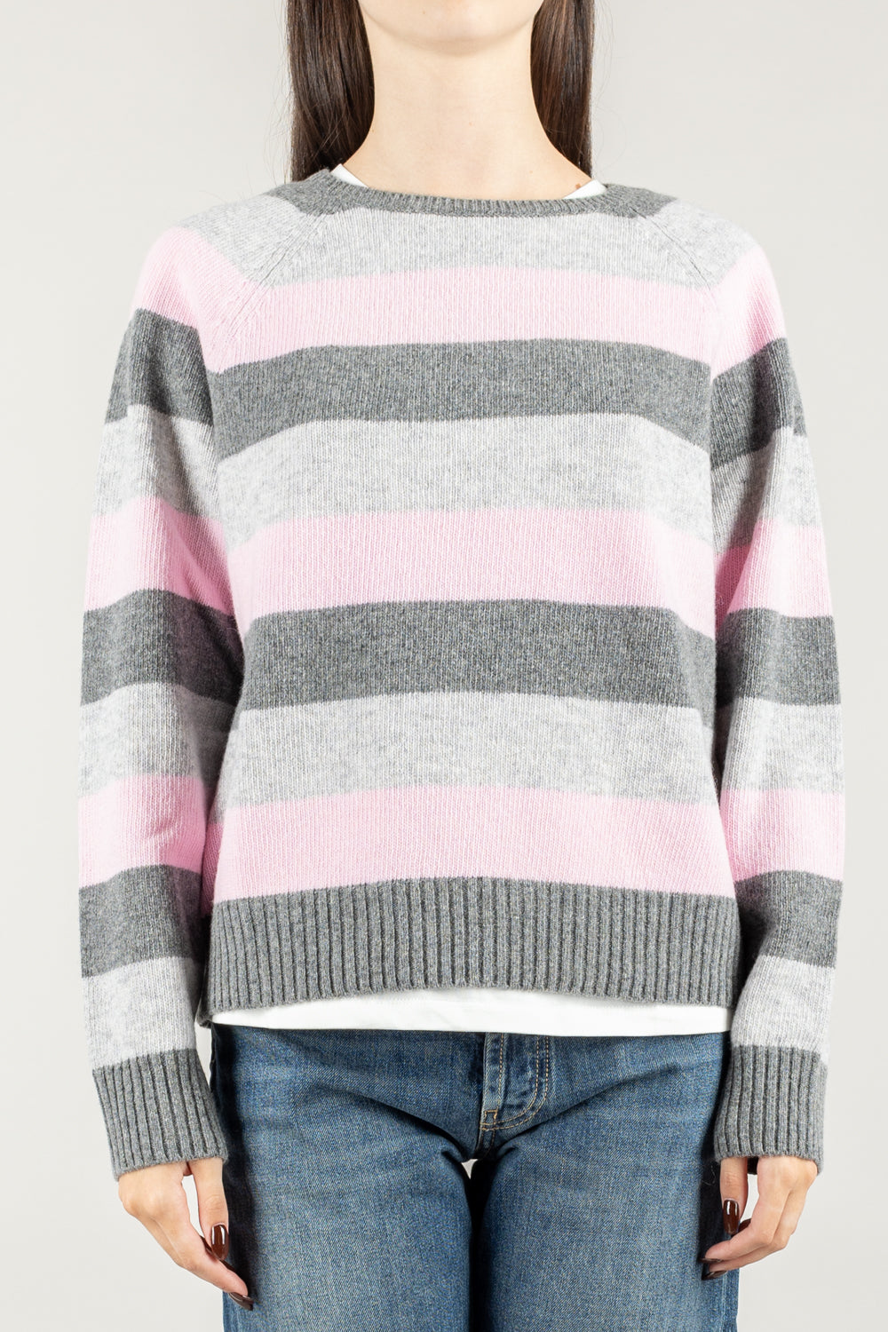 TENSIONE IN - 810 - MAGLIA A RIGHE MULTICOLOR