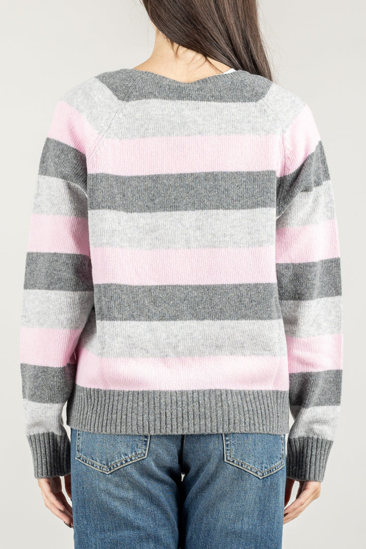 TENSIONE IN - 810 - MAGLIA A RIGHE MULTICOLOR