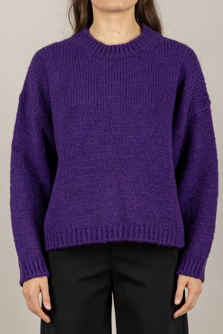 TENSIONE IN - FW25-1112-TI - MAGLIA GIROCOLLO MISTO LANA