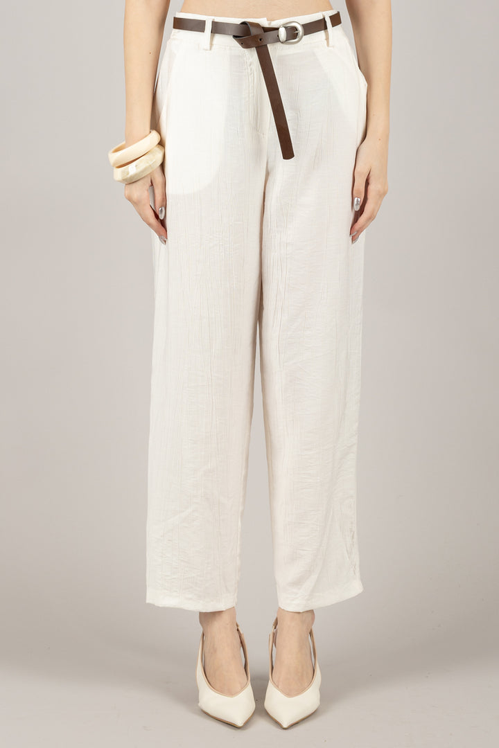TENSIONE IN - 25P7626 - PANTALONE CON CINTA