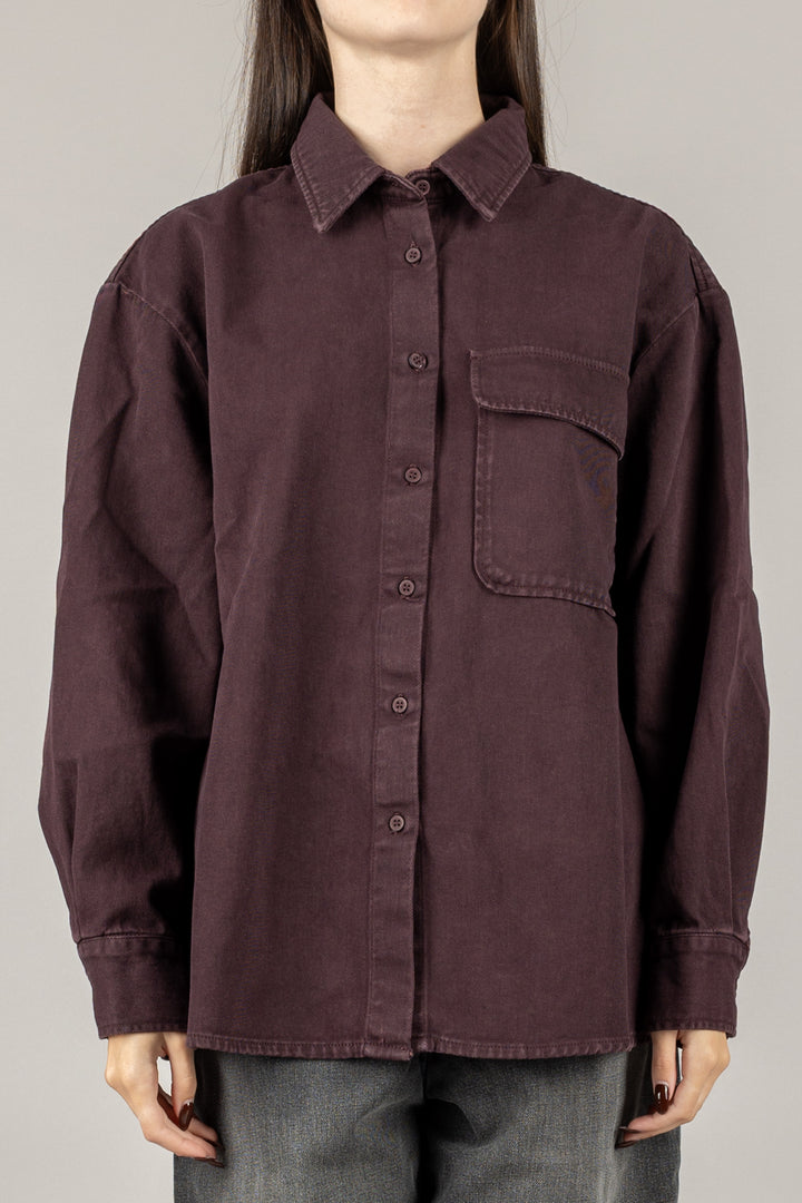 VICOLO - DF5237 - CAMICIA DENIM OVER MELINA