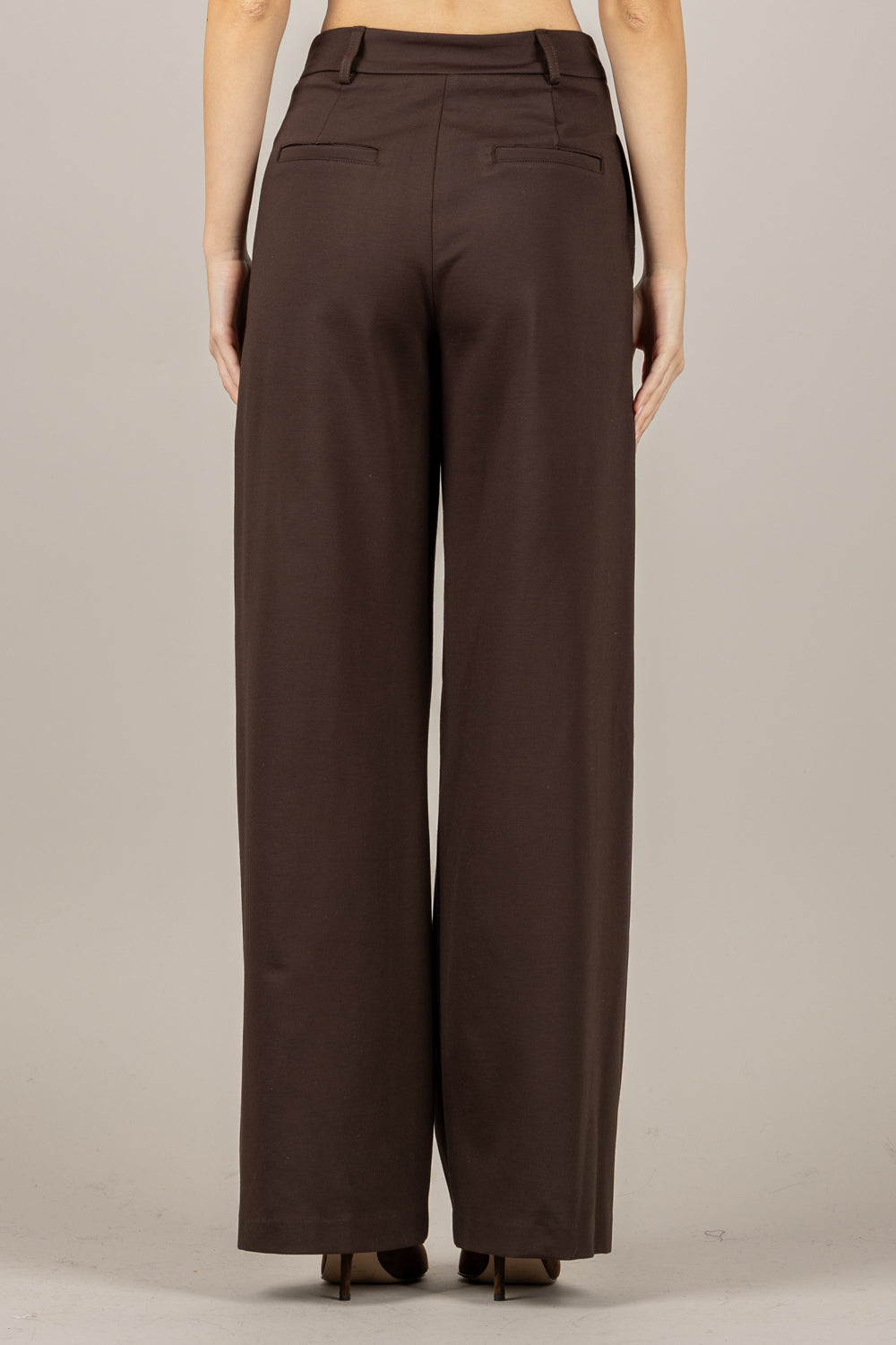 TENSIONE IN - 26P1305 - PANTALONE PALAZZO PUNTO MILANO