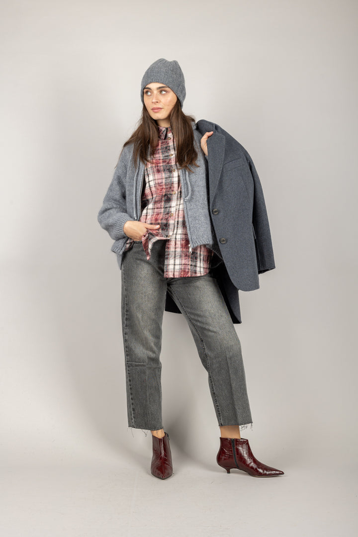 DIXIE - M277Y237 - FELPA MOHAIR CON CAPPUCCIO