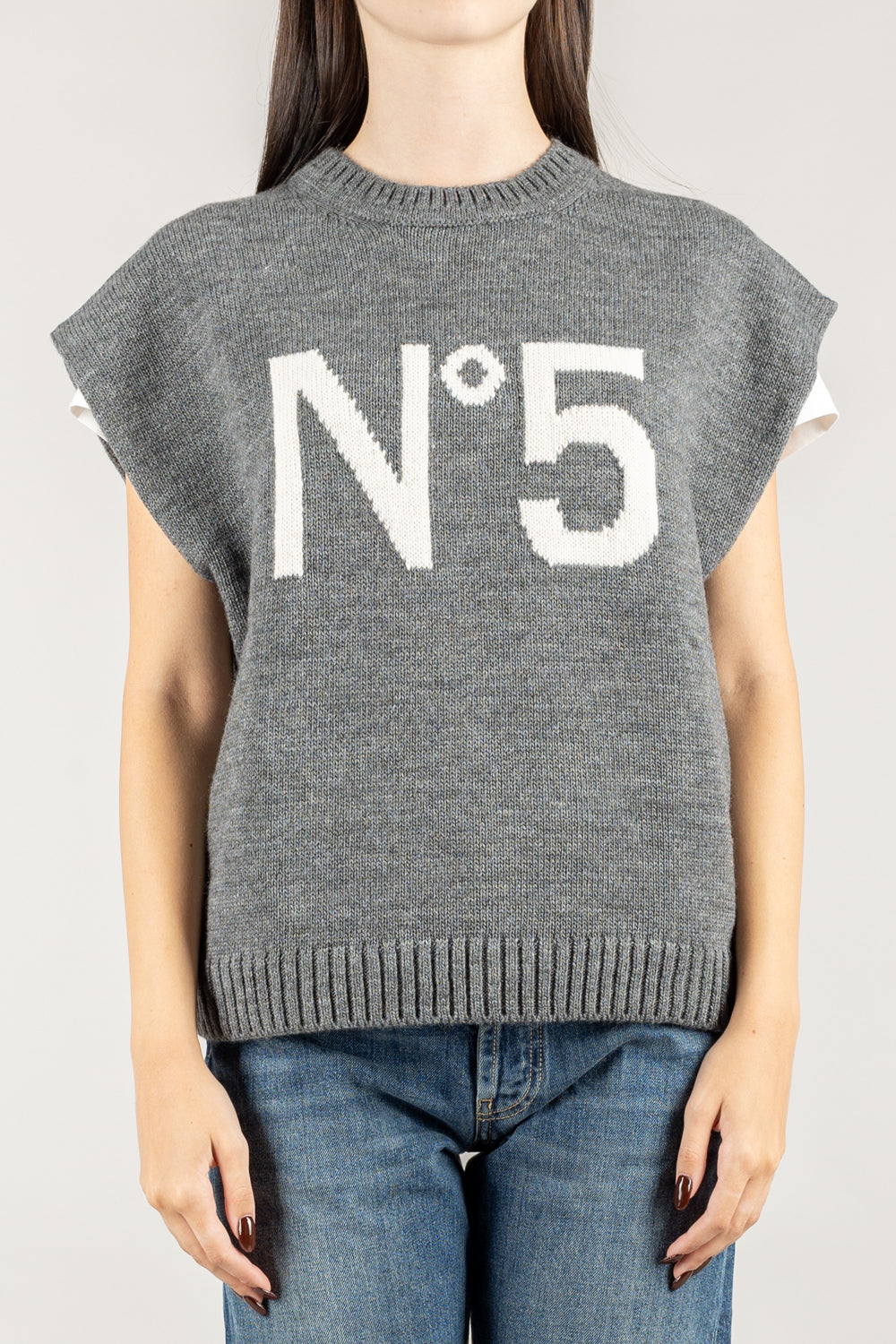 TENSIONE IN - W5HMT10A400 - GILET IN MAGLIA N.5