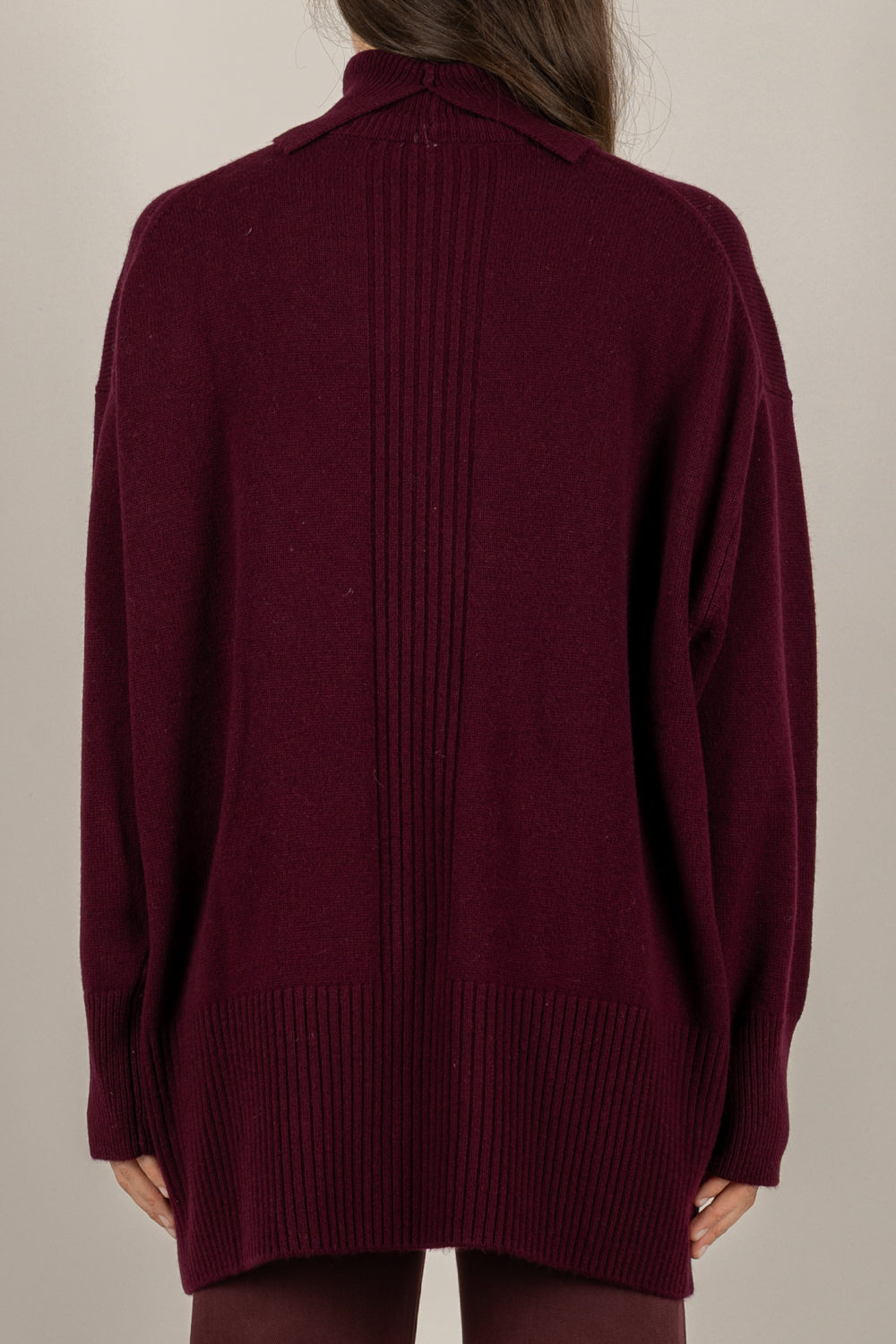 TENSIONE IN - WL773AI25 - MAGLIA OVER COLLO ALTO