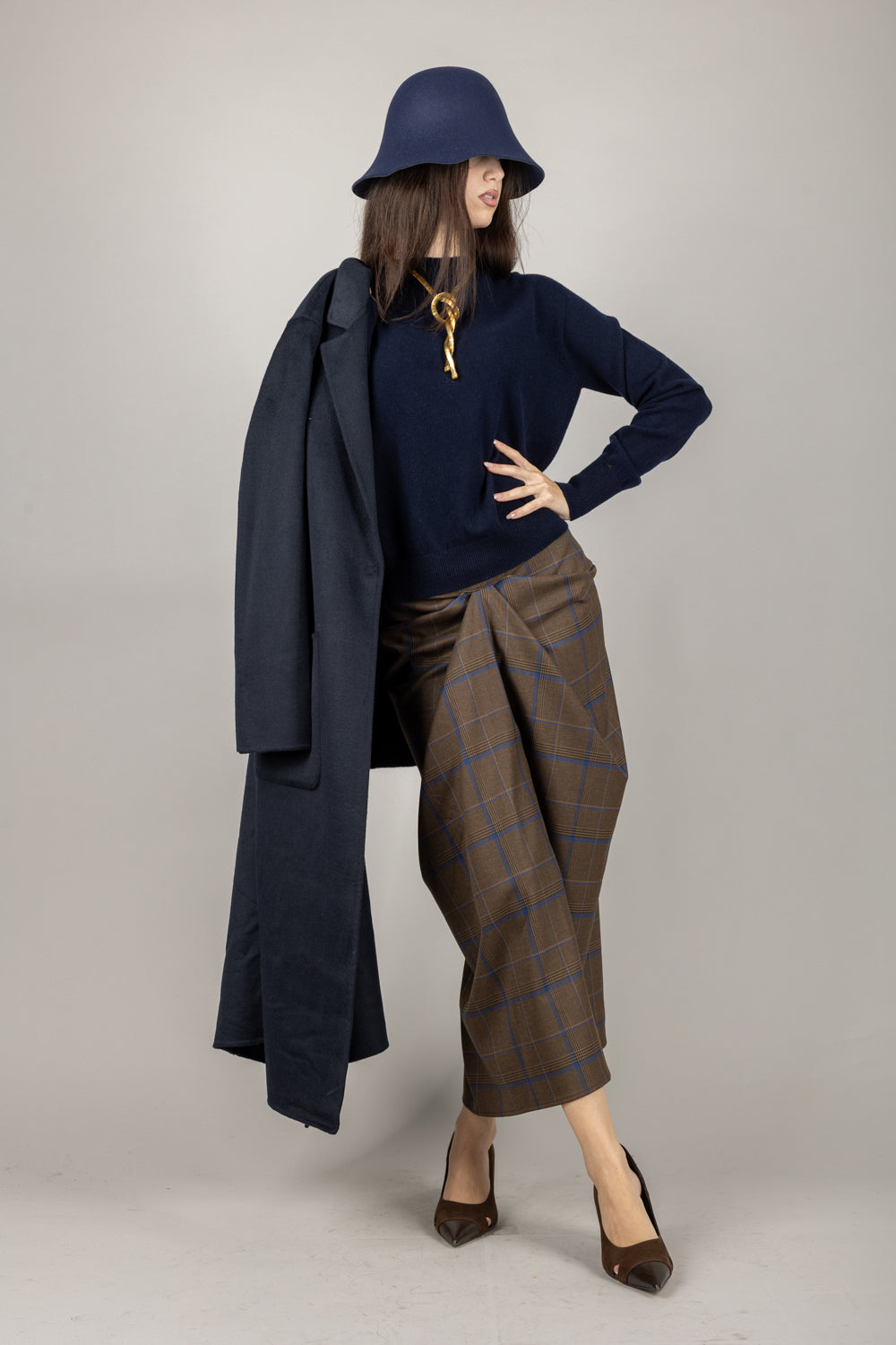 TENSIONE IN - WL104AI25 - MAGLIA GIROCOLLO MANICHE LUNGHE