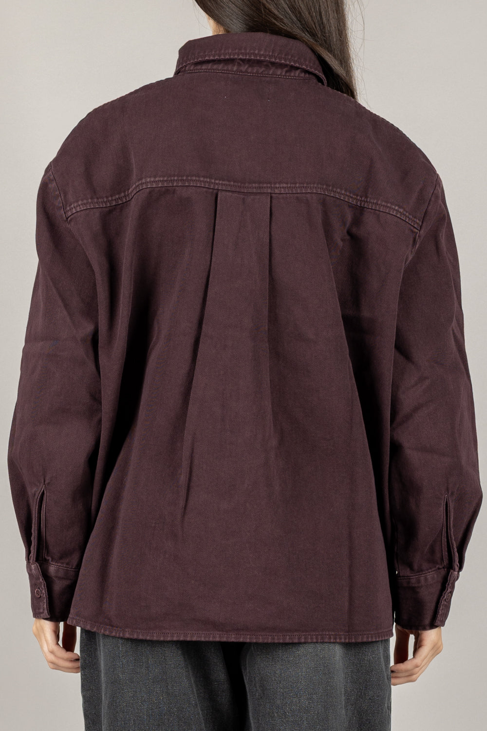 VICOLO - DF5237 - CAMICIA DENIM OVER MELINA