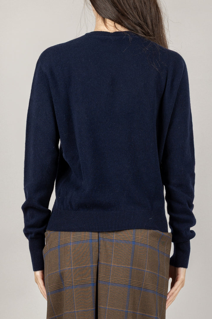 TENSIONE IN - WL104AI25 - MAGLIA GIROCOLLO MANICHE LUNGHE