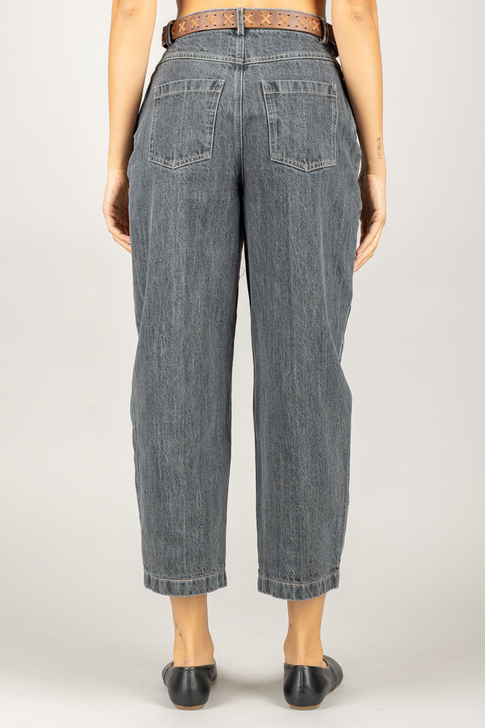 TENSIONE IN - AI25-4182 - JEANS CROP BOY