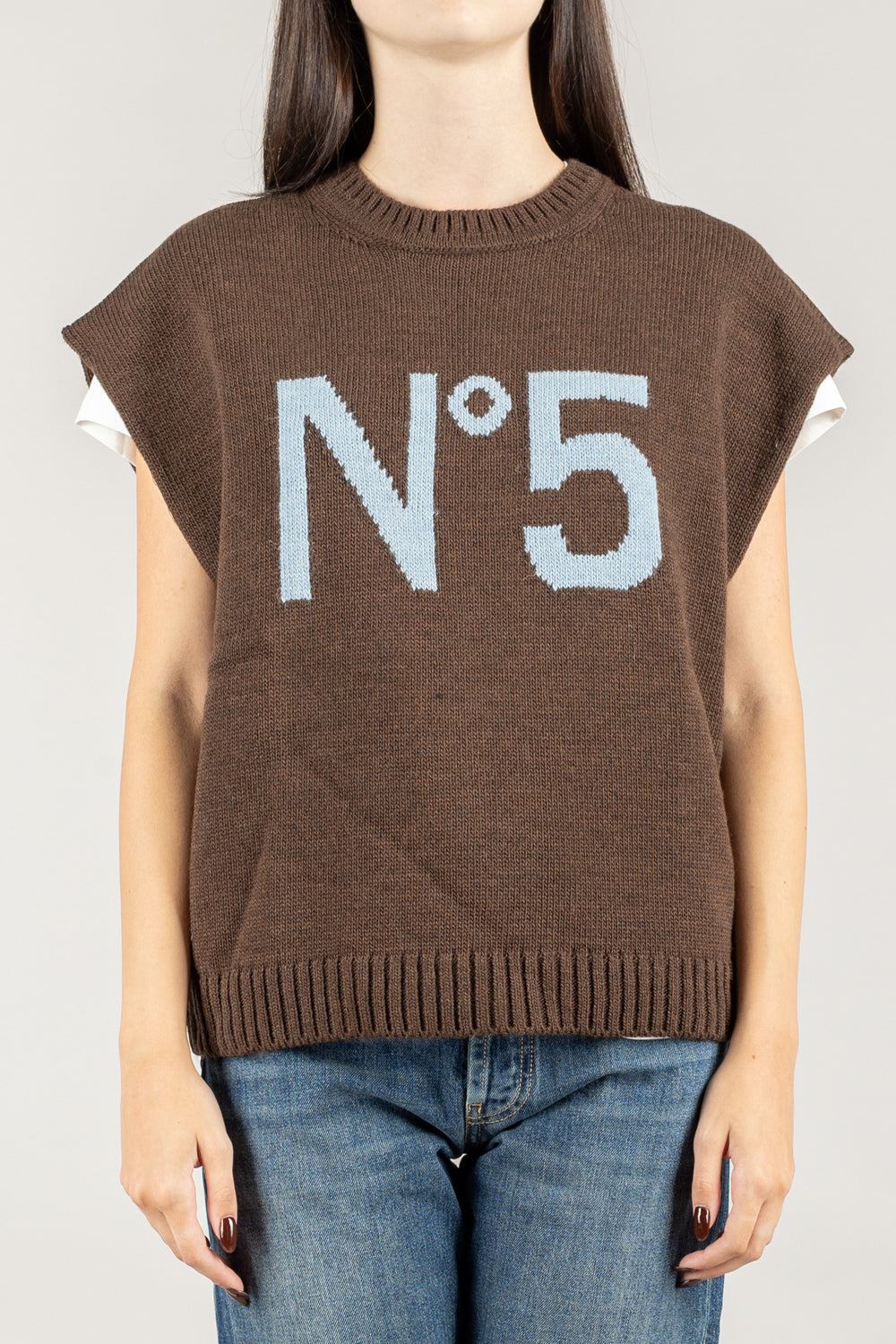 TENSIONE IN - W5HMT10A400 - GILET IN MAGLIA N.5