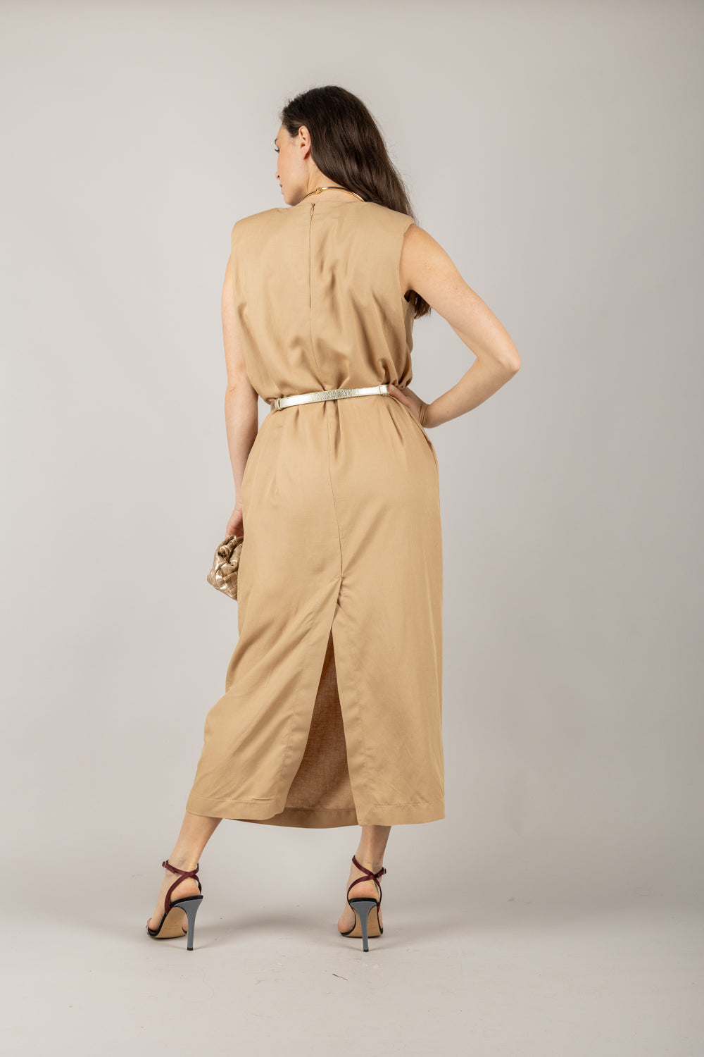 DIXIE - ALUQUDM - ABITO SMANICATO CON TASCHE