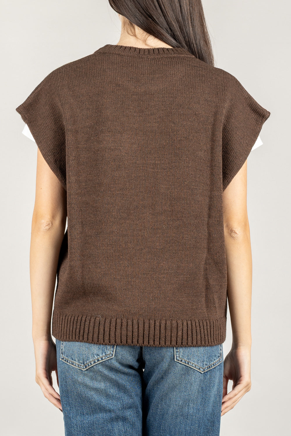 TENSIONE IN - W5HMT10A400 - GILET IN MAGLIA N.5