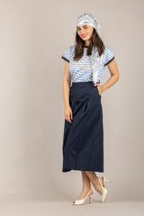 DIXIE - T262A153 - T-SHIRT A RIGHE CIELO