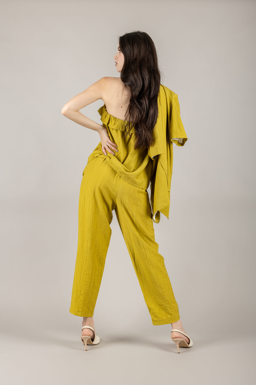 TENSIONE IN - 25P7626 - PANTALONE CON CINTA