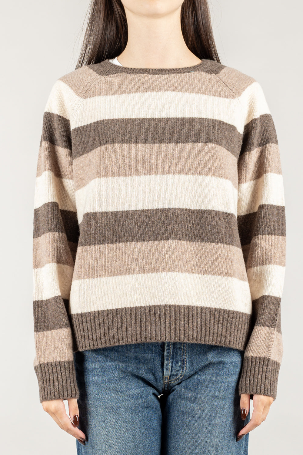 TENSIONE IN - 810 - MAGLIA A RIGHE MULTICOLOR