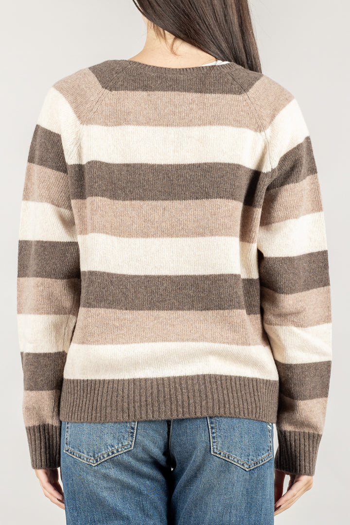 TENSIONE IN - 810 - MAGLIA A RIGHE MULTICOLOR