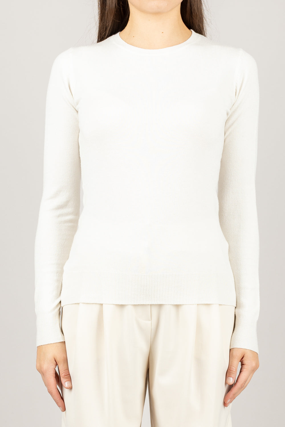 VICOLO - 44011F - MAGLIA GIROCOLLO MANICA LUNGA