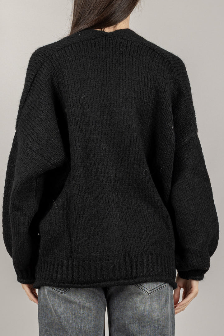 HAVEONE - JIT-P020 - CARDIGAN OVER TRE BOTTONI