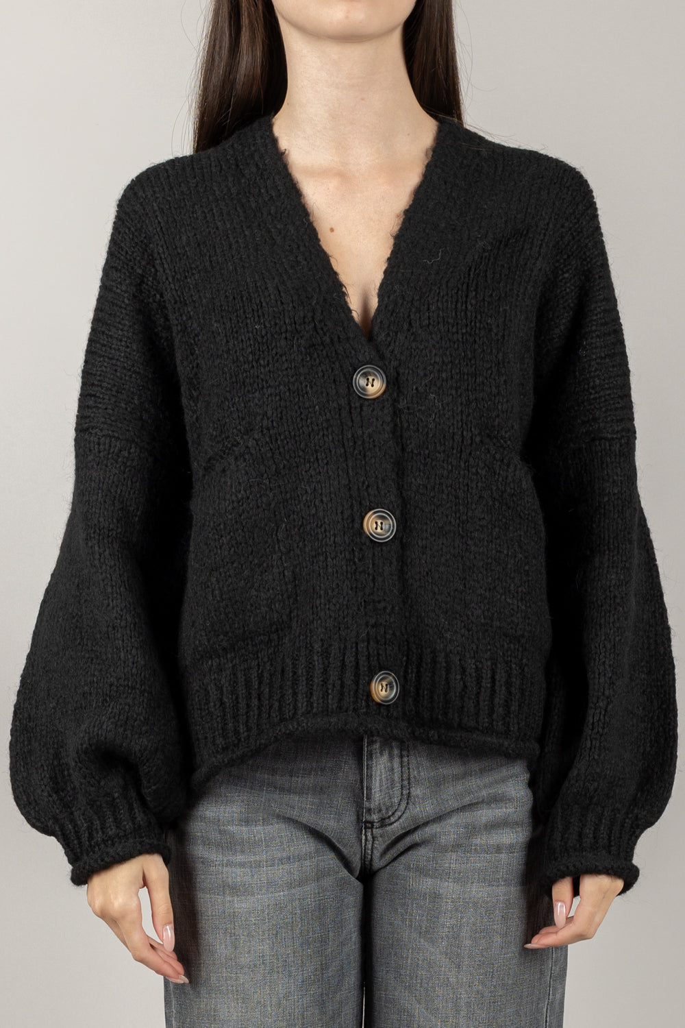 HAVEONE - JIT-P020 - CARDIGAN OVER TRE BOTTONI
