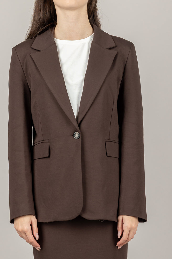 TENSIONE IN - 26B1203 - GIACCA PUNTO MILANO MONOPETTO