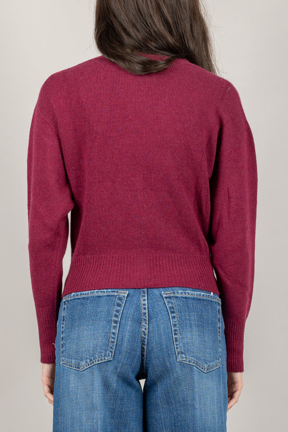 VICOLO - 77282F - CARDIGAN CROP