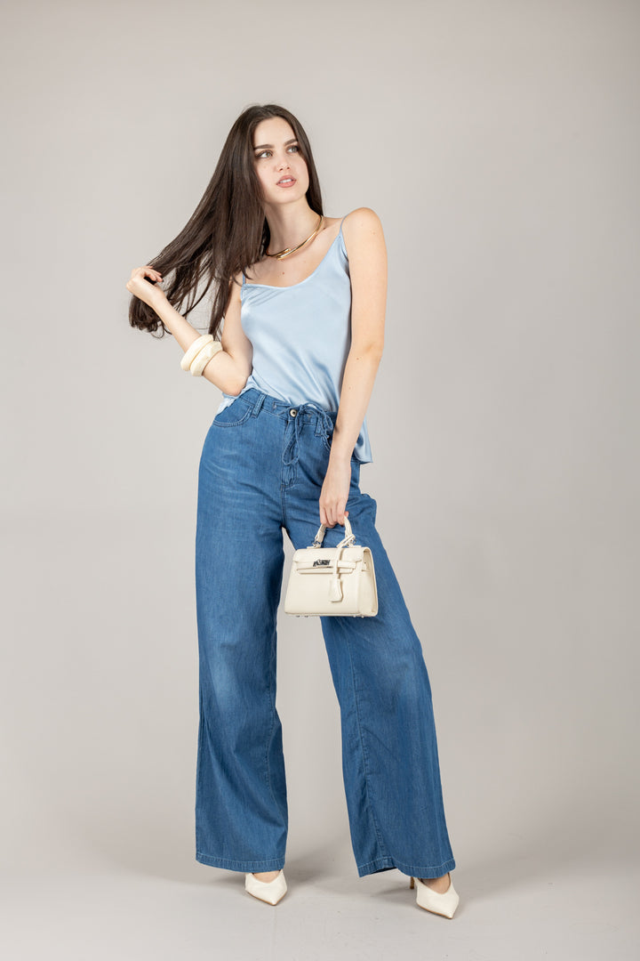 TENSIONE IN - F2164T05QPE25 - TOP IN SATIN
