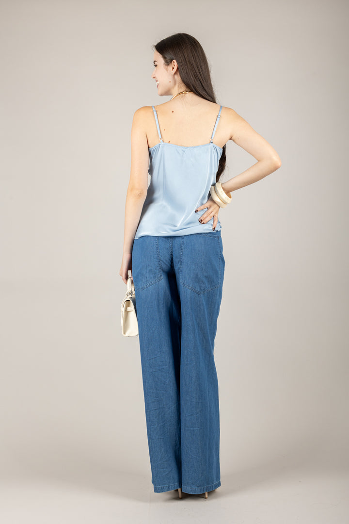 TENSIONE IN - F2164T05QPE25 - TOP IN SATIN