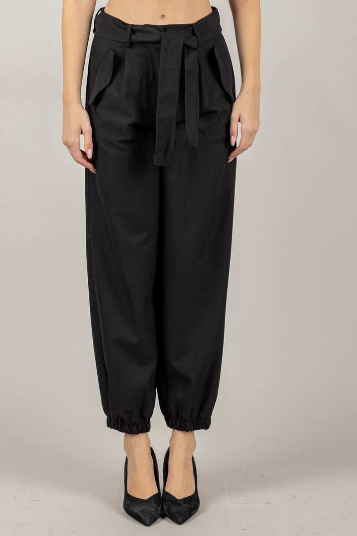 VICOLO - TF1104 - PANTALONE CON TASCHE A FILO E PINCES