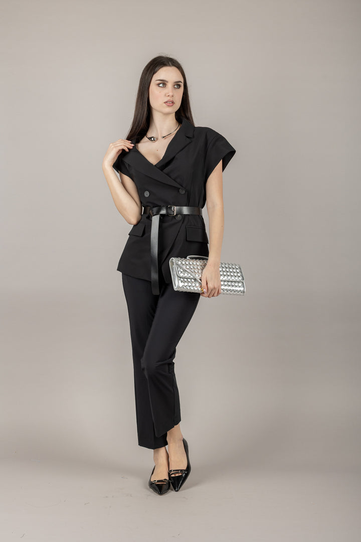 IMPERIAL - JBD0JTF - GIACCA DOPPIO PETTO CON CINTA