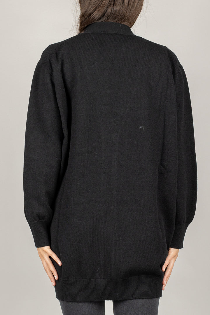 VICOLO - 77008F - CARDIGAN OVER CON SPILLA