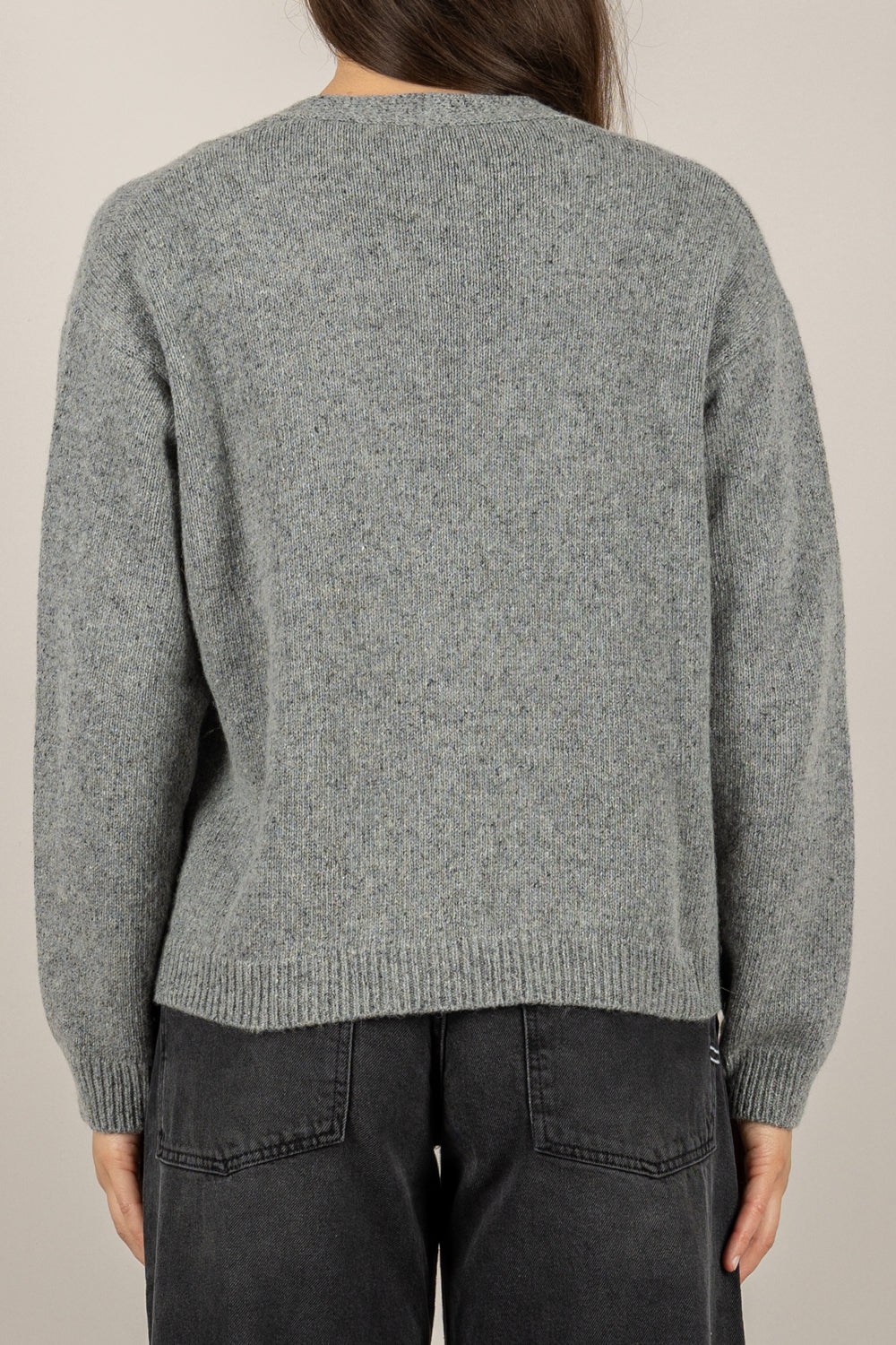 TENSIONE IN - D82046 - CARDIGAN CON APPLICAZIONI