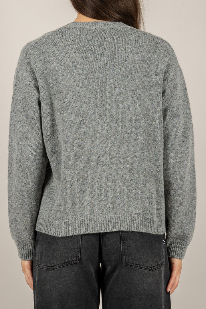 TENSIONE IN - D82046 - CARDIGAN CON APPLICAZIONI