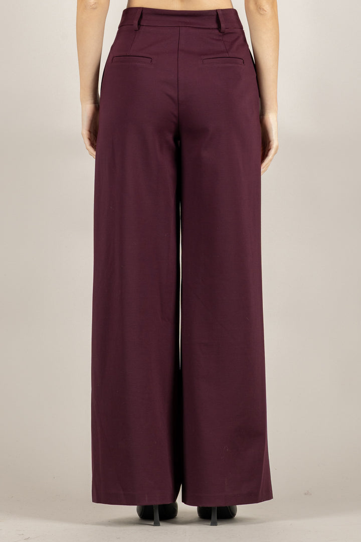 TENSIONE IN - 26P1305 - PANTALONE PALAZZO PUNTO MILANO