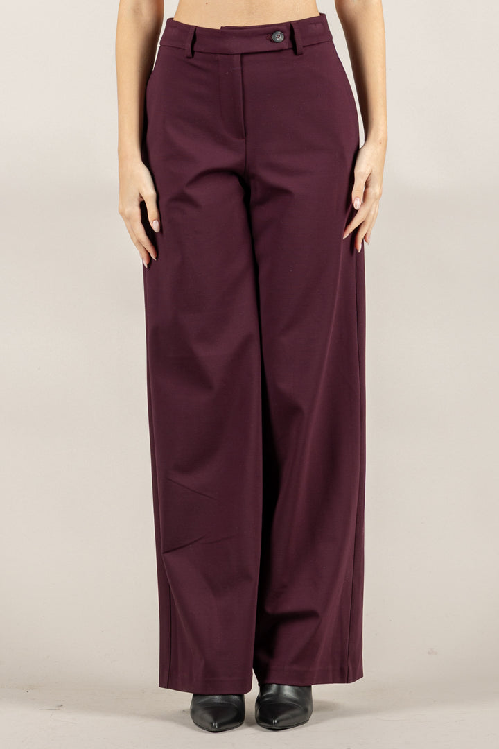 TENSIONE IN - 26P1305 - PANTALONE PALAZZO PUNTO MILANO