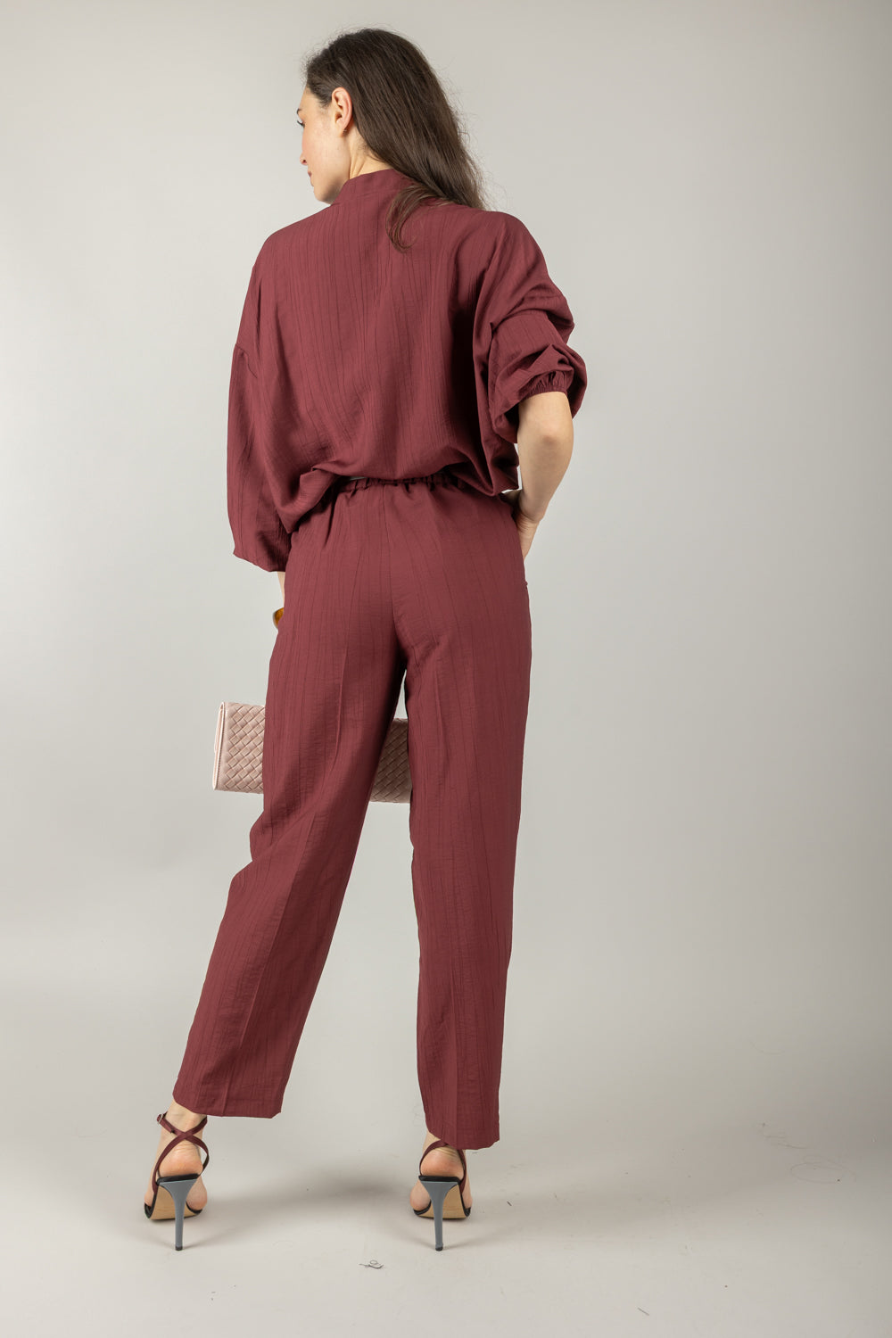 TENSIONE IN - 25P7626 - PANTALONE CON CINTA
