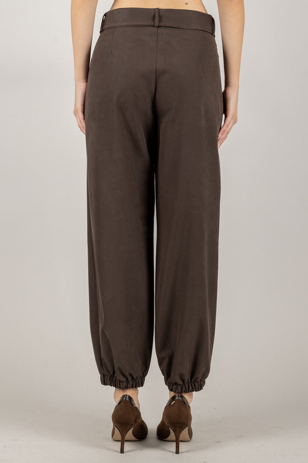 VICOLO - TF1104 - PANTALONE CON TASCHE A FILO E PINCES