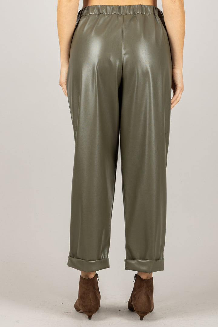 DIXIE - PCTHKFN - PANTALONE ECOPELLE CARROT