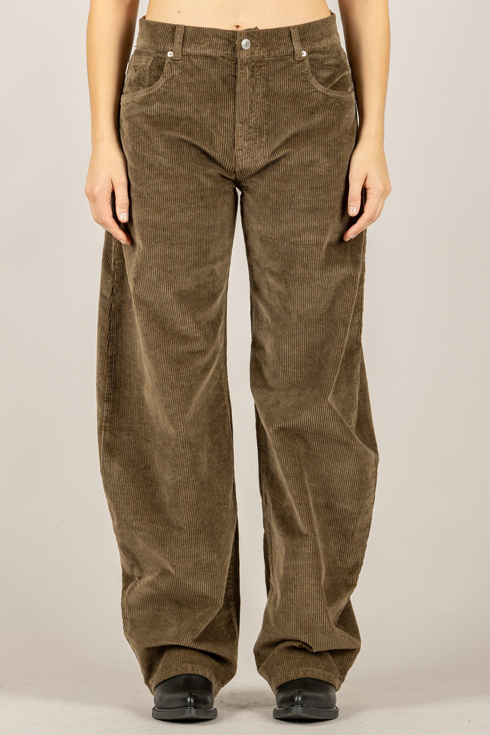 VICOLO - DF5324 - JEANS DENISE VELLUTO