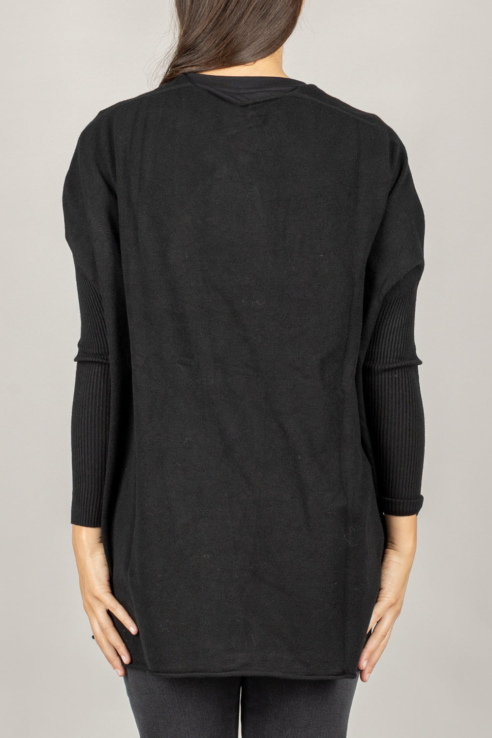 VICOLO - 44002F - CARDIGAN APERTO MANICA STRETTA