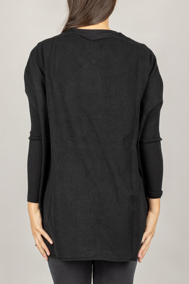 VICOLO - 44002F - CARDIGAN APERTO MANICA STRETTA