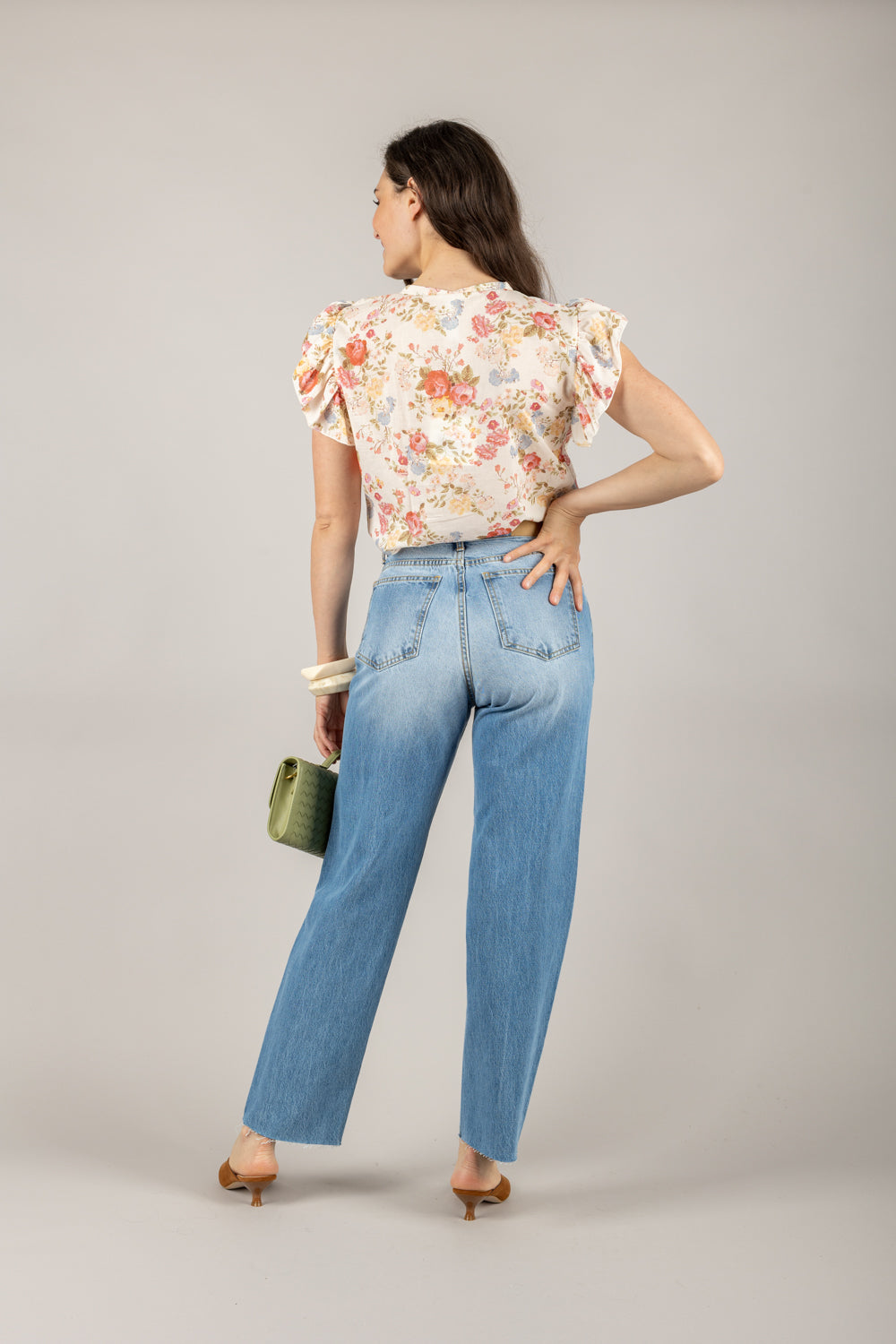 TENSIONE IN - S25CB40 - CAMICIA FLOREALE