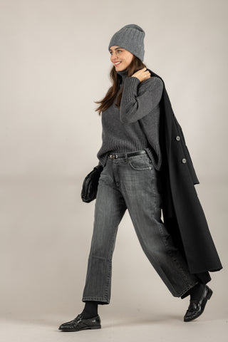 TENSIONE IN - WL938-7AI25 - MAGLIA COLLO ALTO