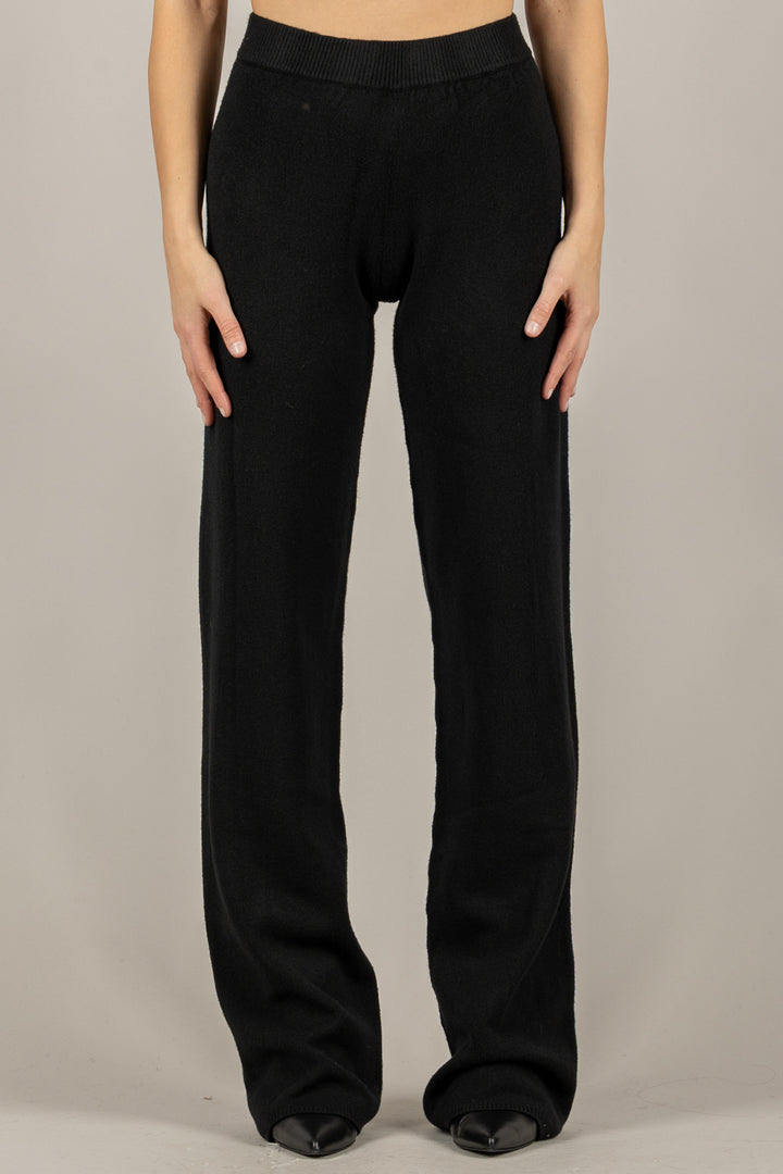 VICOLO - 77372 - PANTALONE IN MAGLIA GAMBA DRITTA