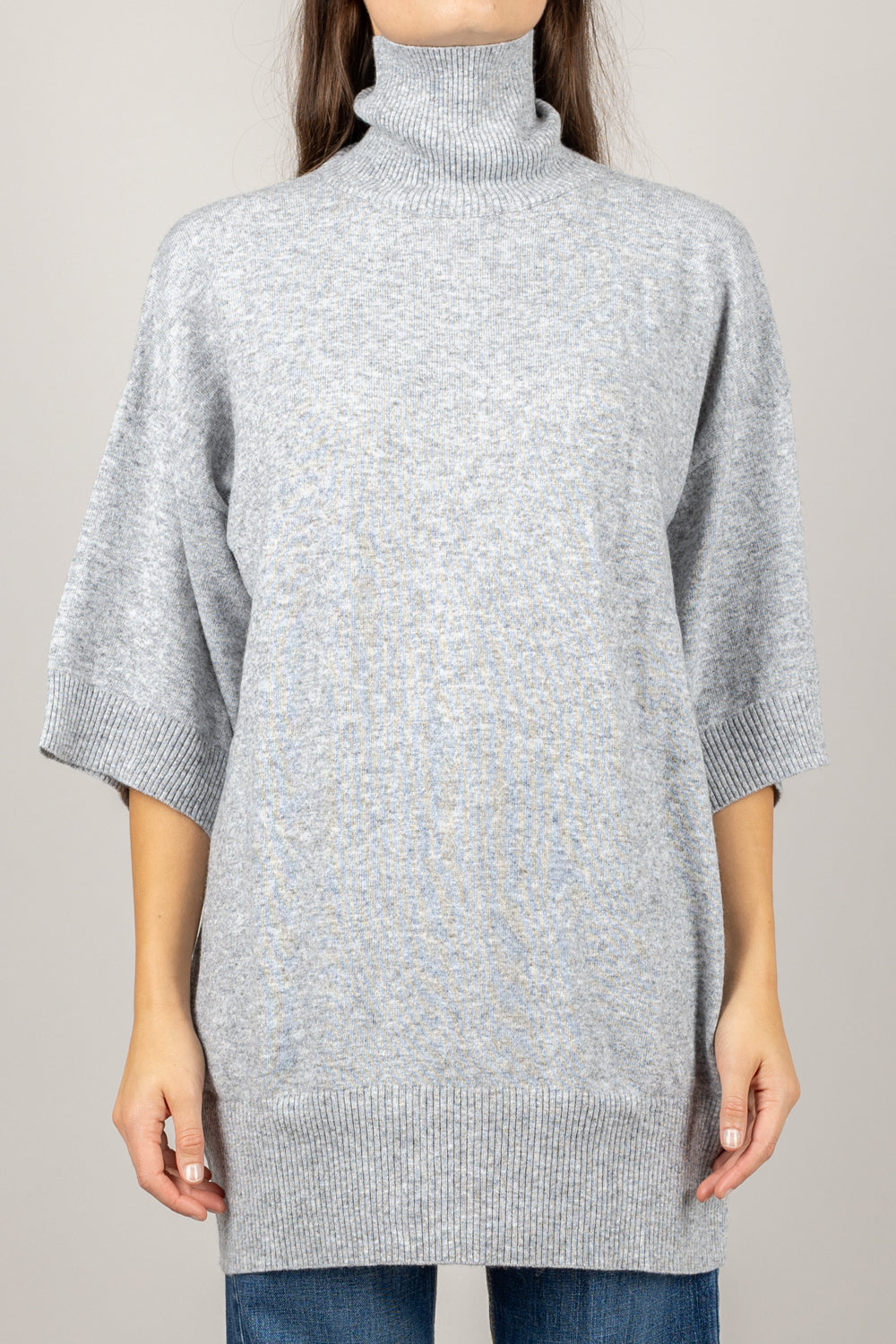 VICOLO - 22082F - MAGLIA LUNGA A LUPETTO