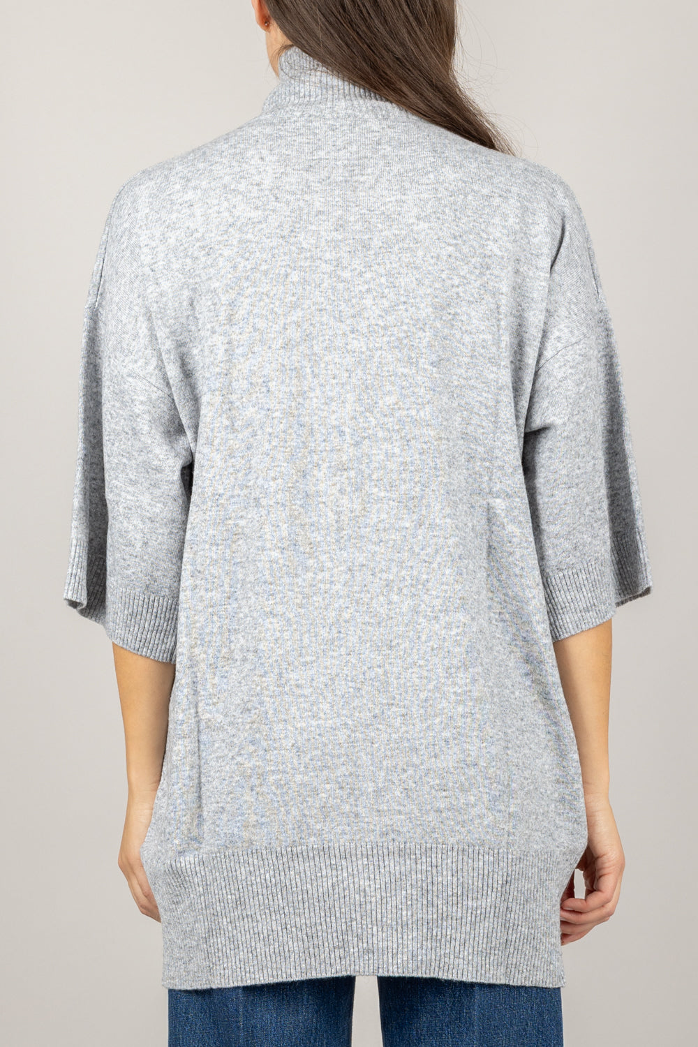 VICOLO - 22082F - MAGLIA LUNGA A LUPETTO