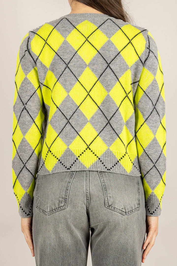 VICOLO - 77057F - MAGLIA ROMBI PROFILO GIOIELLO