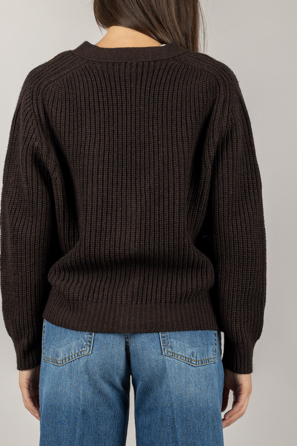 TENSIONE IN - D80942 - CARDIGAN IN MAGLIA