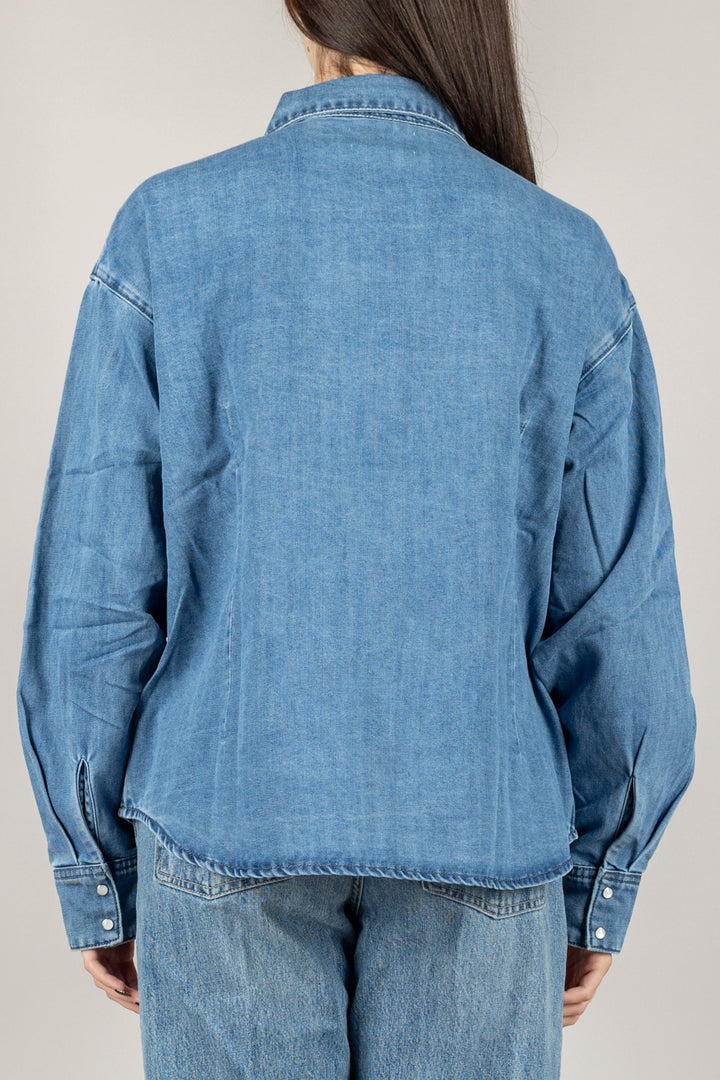 VICOLO - DF5151 - CAMICIA IN DENIM ASIA