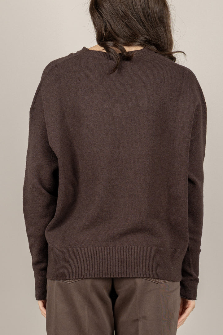 TENSIONE IN - AI730AI25 - MAGLIA SCOLLO A V CUT/OUT