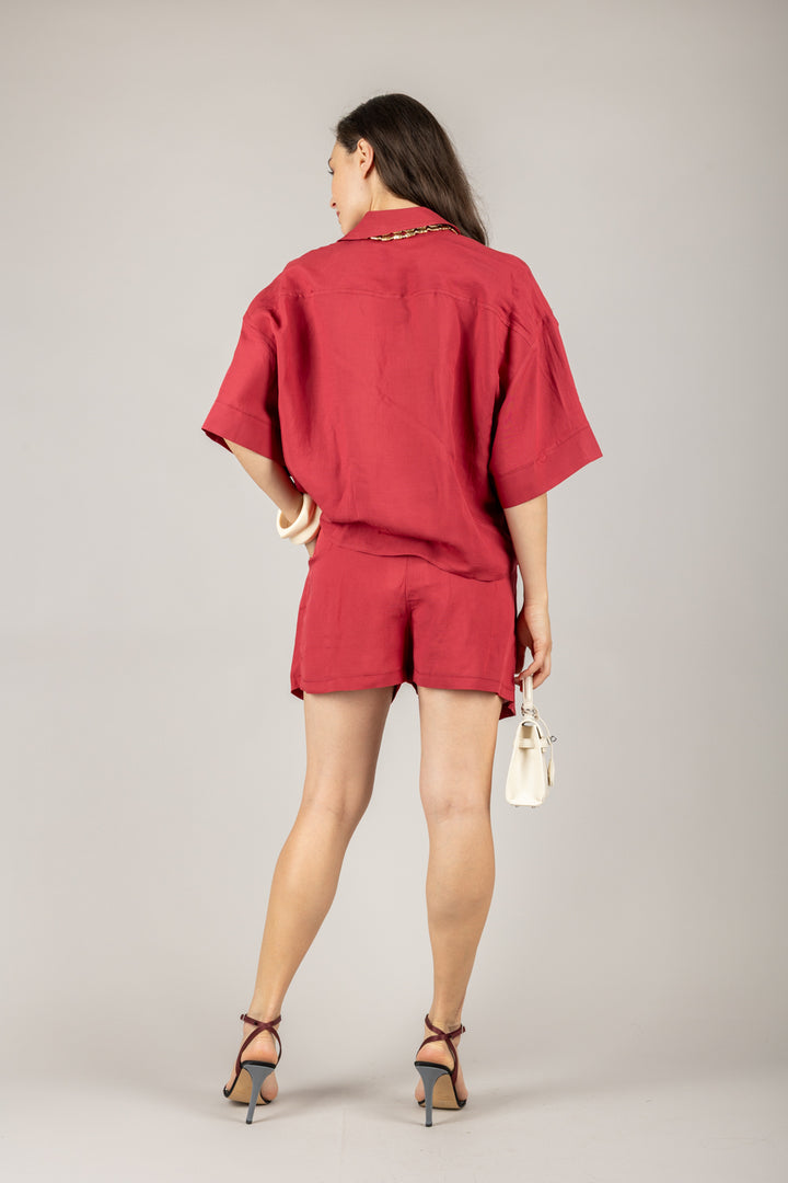 TENSIONE IN - 25C7873 - COMPLETO CAMICIA SHORTS